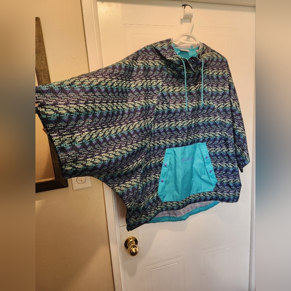 Womens Columbia poncho raincoat - Picture 2 of 6